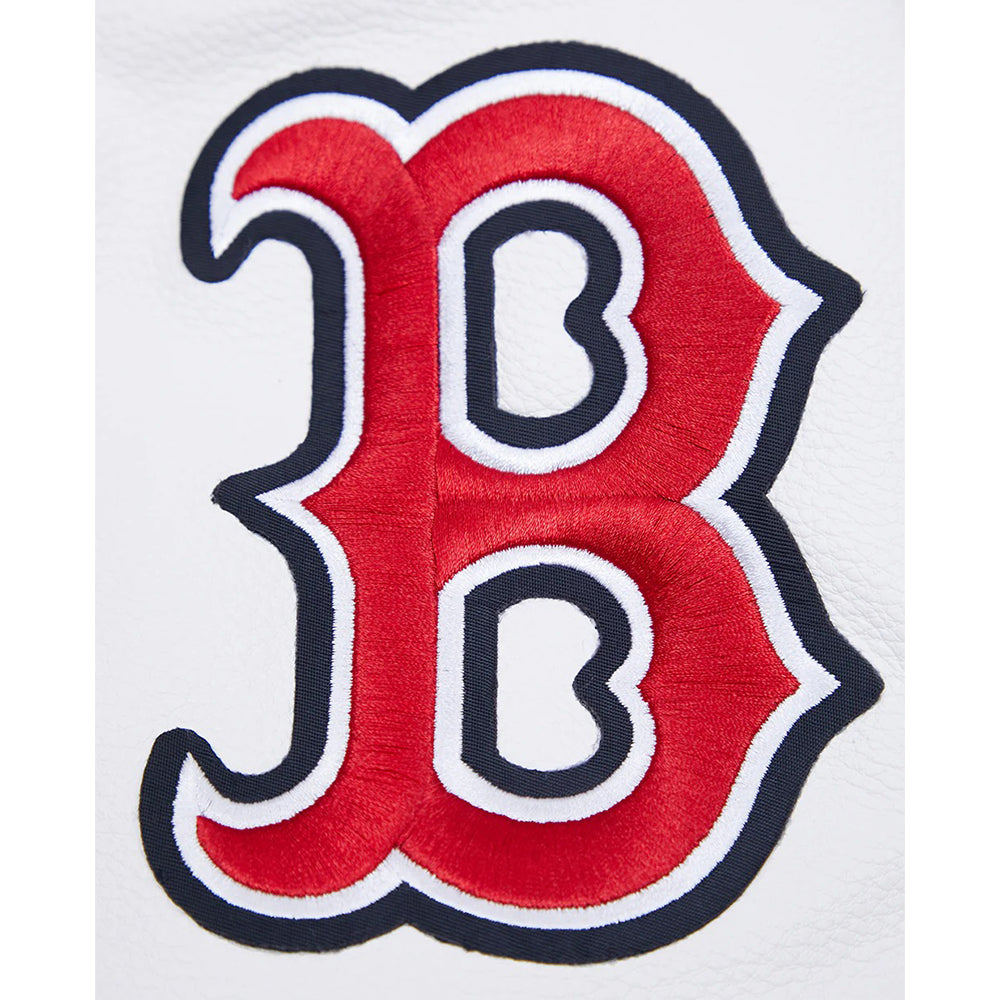 MLB BOSTON RED SOX MASHUP MEN'S RIB WOOL VARSITY JACKET
