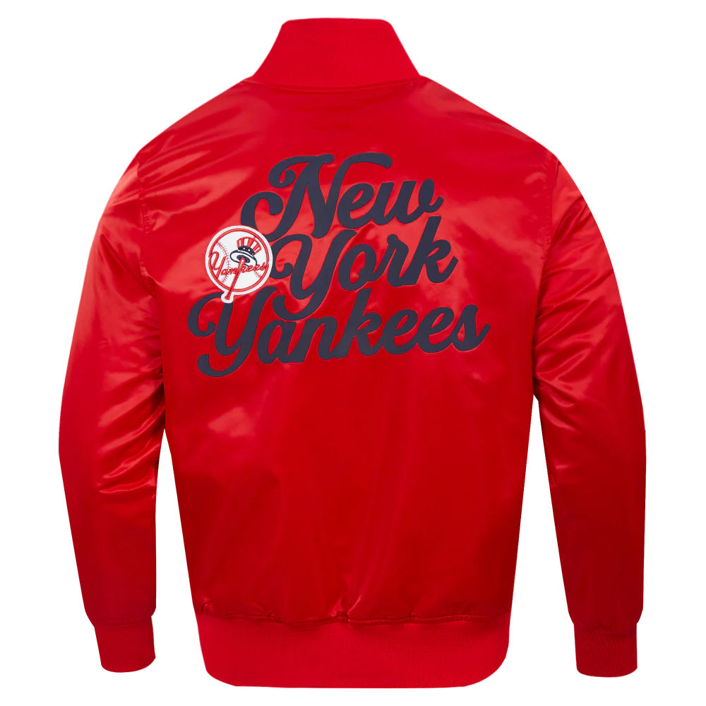 MLB NEW YORK YANKEES SOUVENIR MEN'S SATIN JACKET