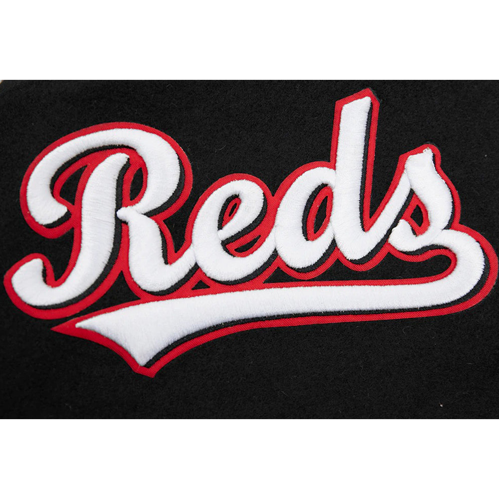 MLB CINCINNATI REDS MASHUP MEN'S RIB WOOL VARSITY JACKET