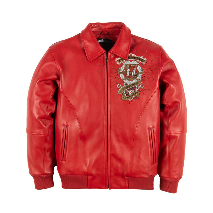 Pelle Pelle New Red 47th Collectors Series Jacket