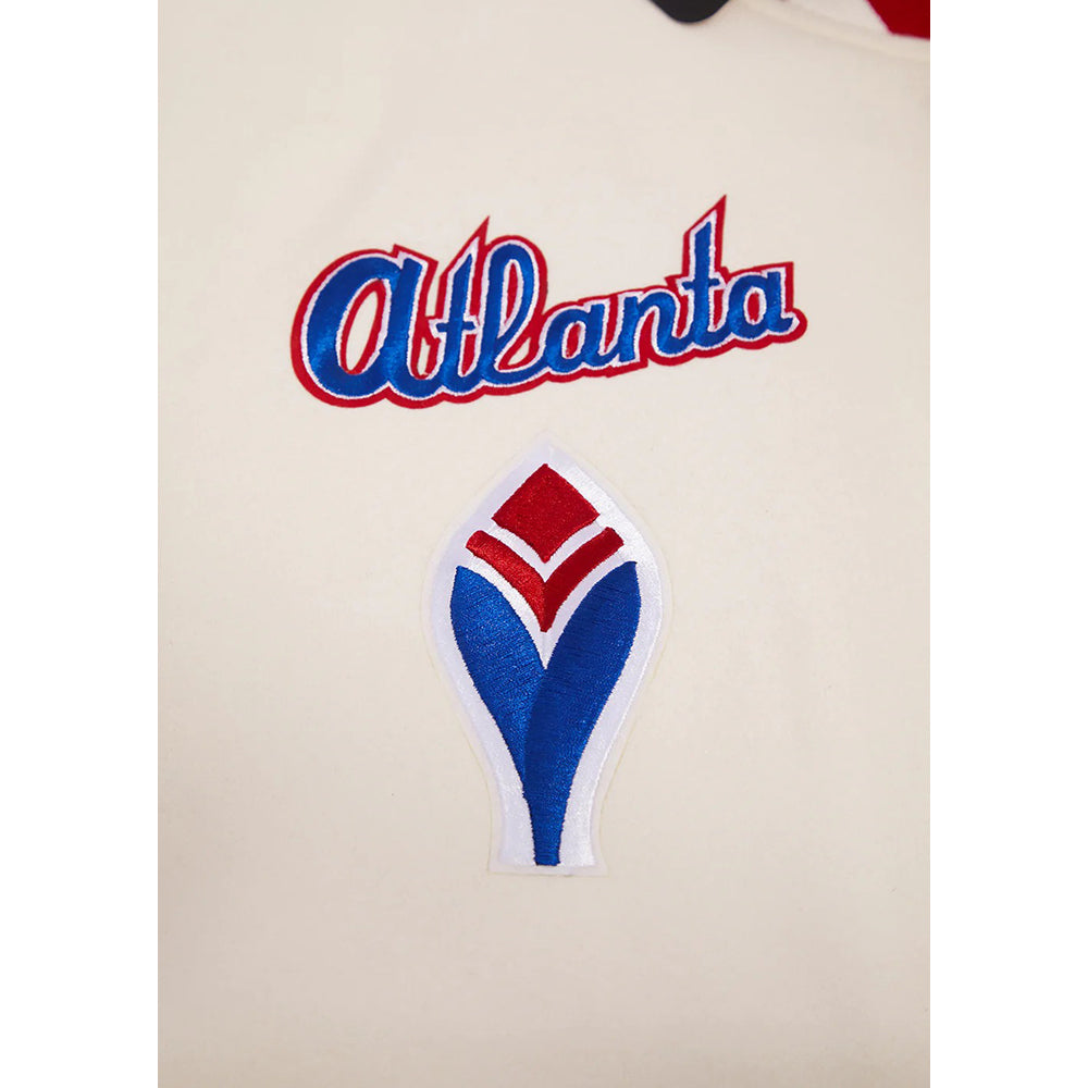 MLB ATLANTA BRAVES RETRO CLASSIC MEN'S WOOL VARSITY JACKET