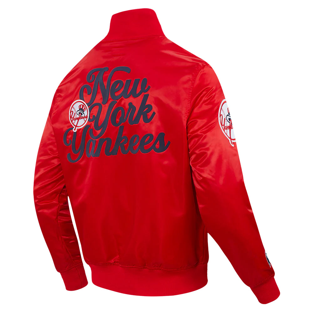 MLB NEW YORK YANKEES SOUVENIR MEN'S SATIN JACKET