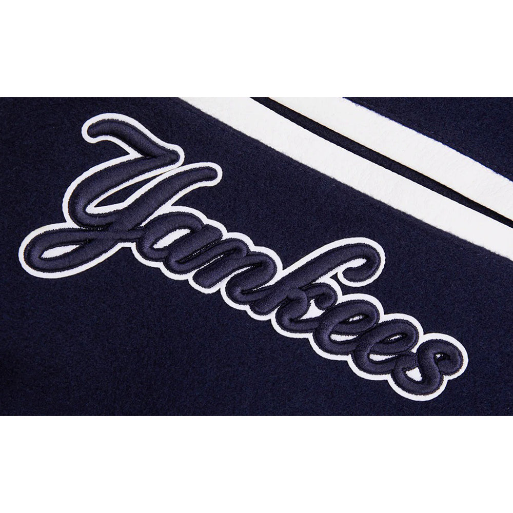 MLB NEW YORK YANKEES MASHUP MEN'S RIB WOOL VARSITY JACKET