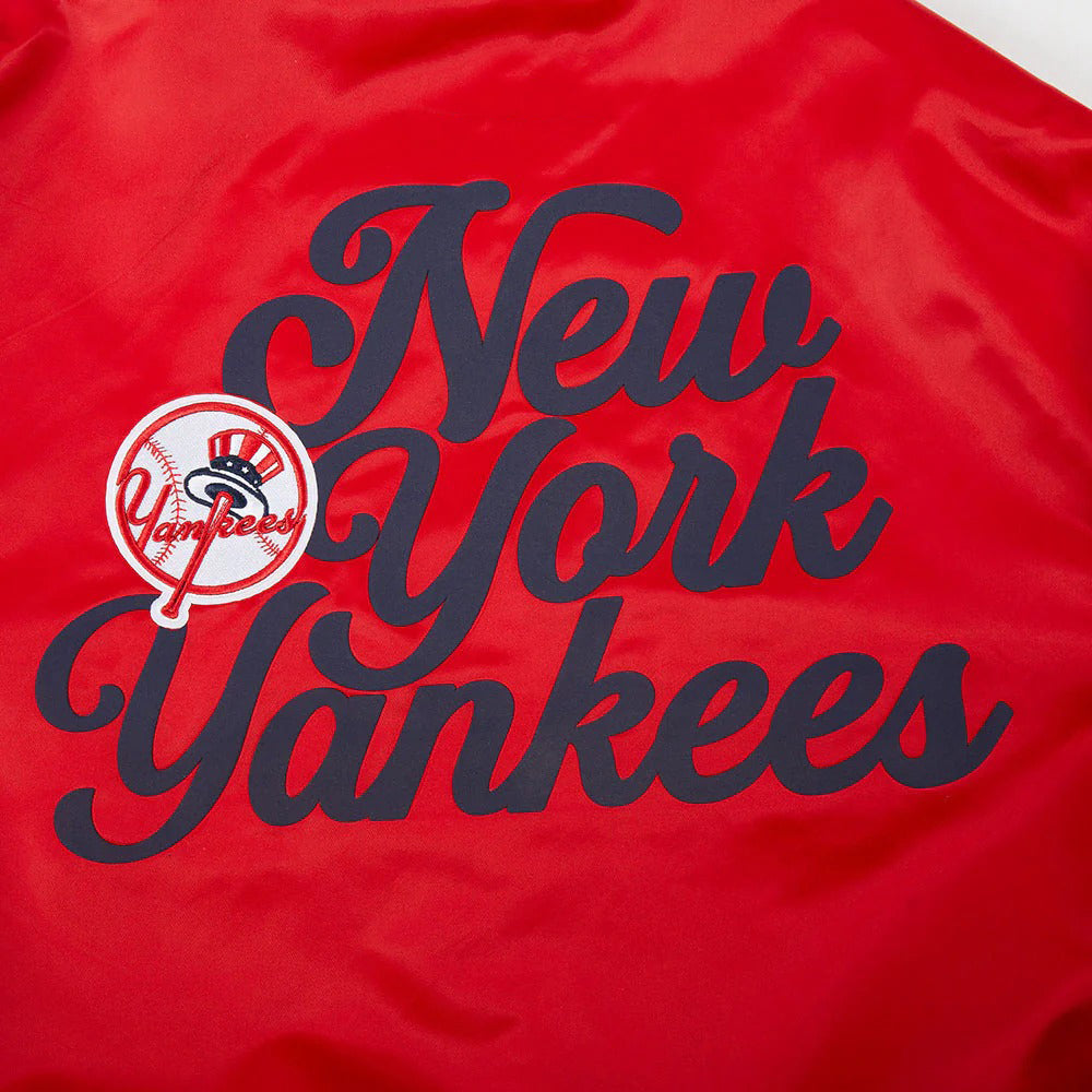 MLB NEW YORK YANKEES SOUVENIR MEN'S SATIN JACKET