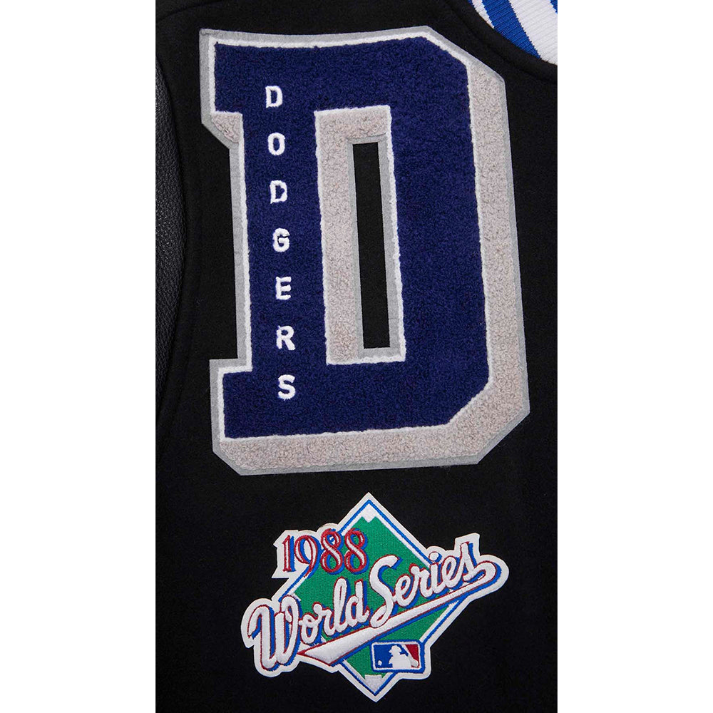 MLB LOS ANGELES DODGERS MASHUP MEN'S RIB WOOL VARSITY JACKET