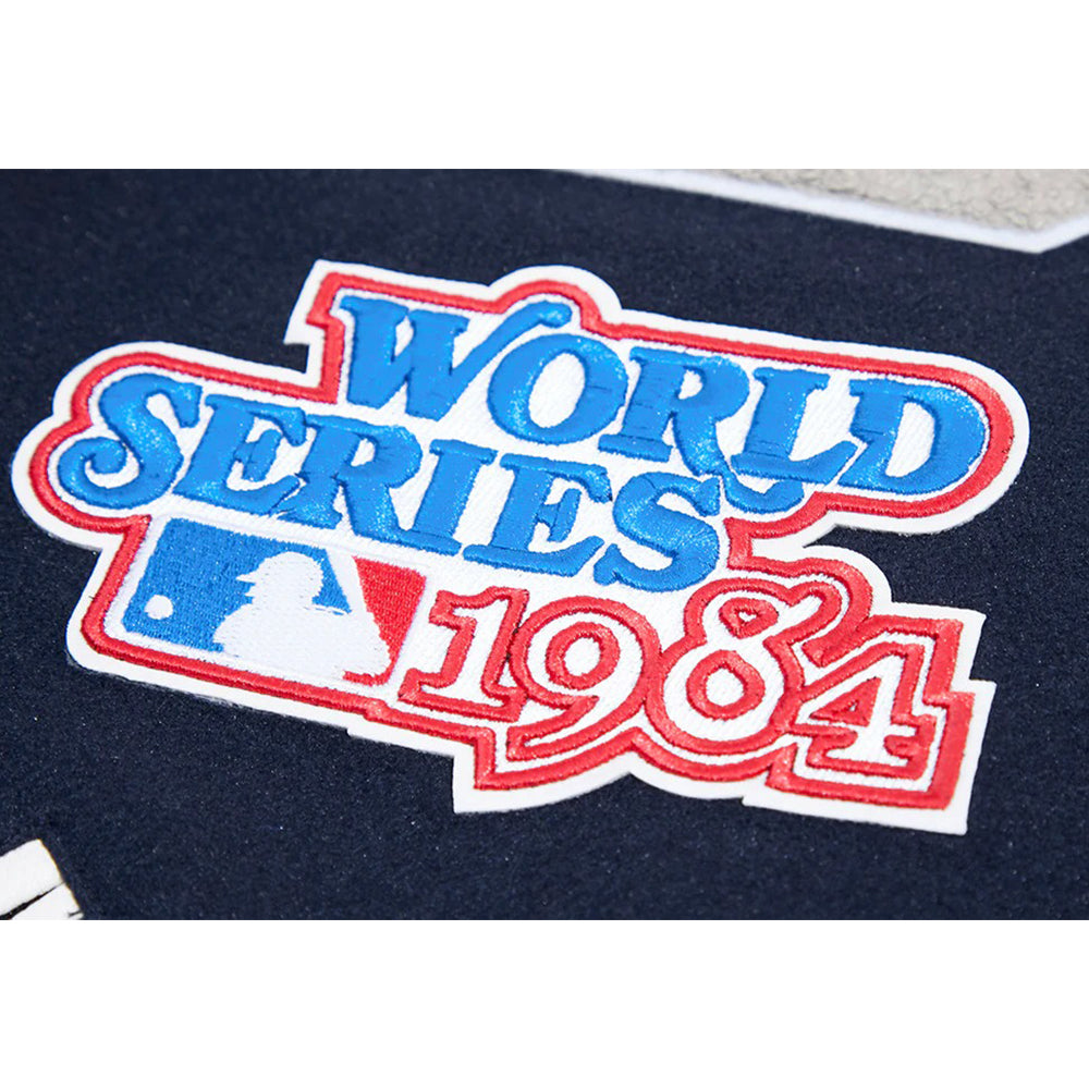 MLB DETROIT TIGERS MASHUP MEN'S RIB WOOL VARSITY JACKET