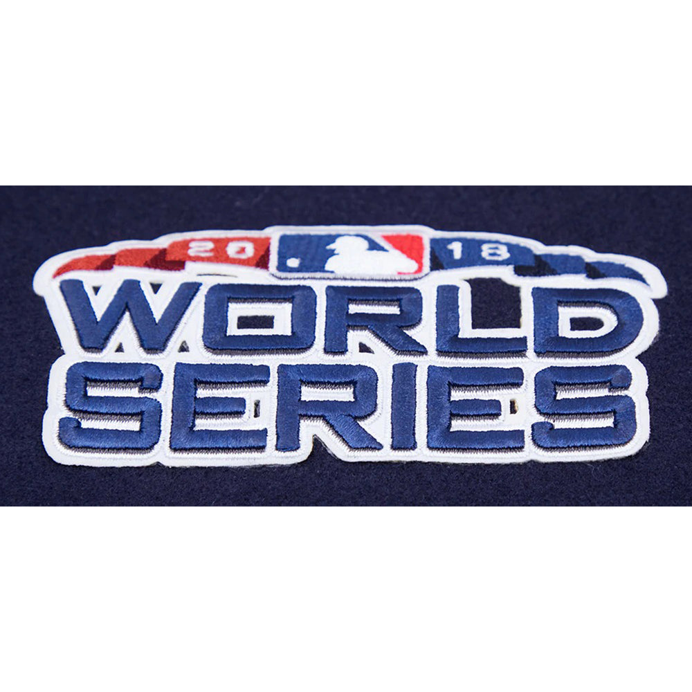 MLB BOSTON RED SOX MASHUP MEN'S RIB WOOL VARSITY JACKET