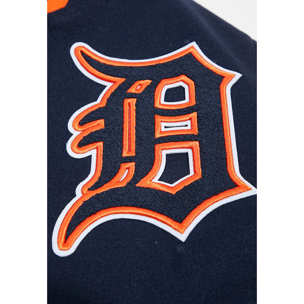 MLB DETROIT TIGERS MASHUP MEN'S RIB WOOL VARSITY JACKET