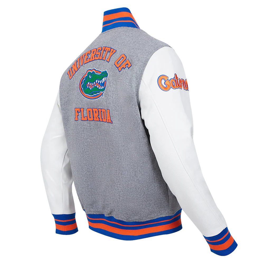 UNIVERSITY OF FLORIDA CLASSIC RIB WOOL VARSITY JACKET