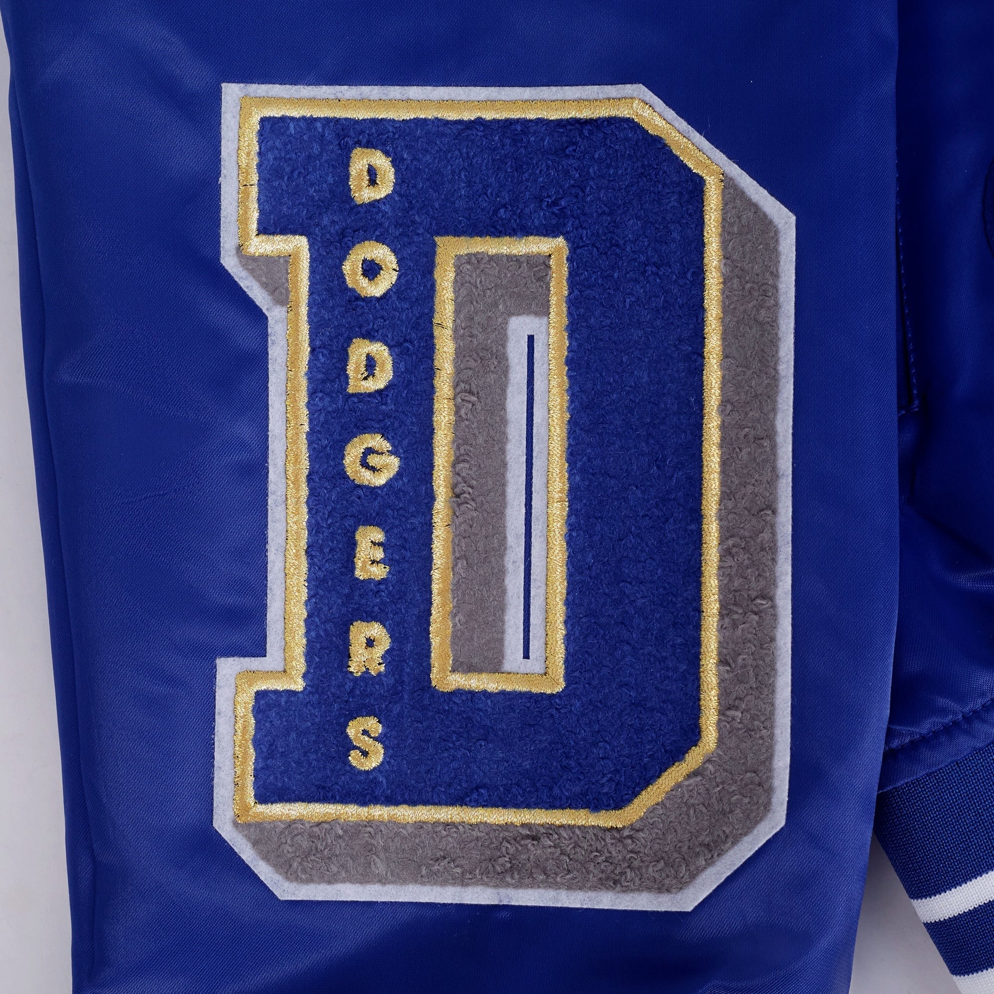 MLB LOS ANGELES DODGERS WORLD SERIES 2024 MEN'S RIB SATIN JACKET