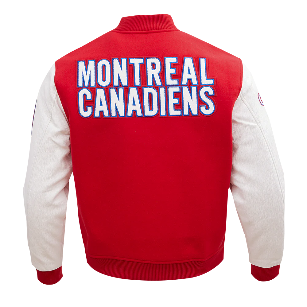 NHL MONTREAL CANADIENS CLASSIC WOOL MEN'S VARSITY JACKET