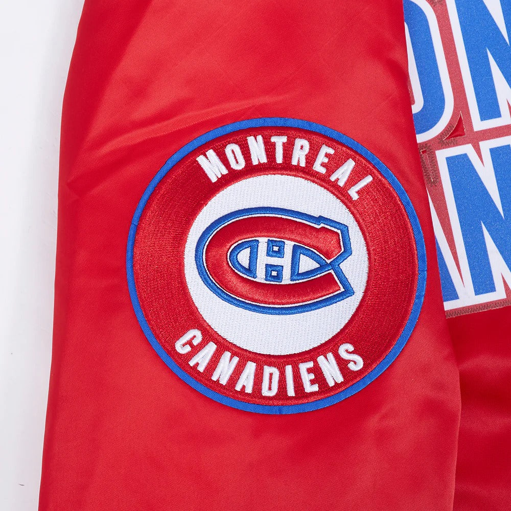 NHL MONTREAL CANADIENS CLASSIC SATIN JACKET