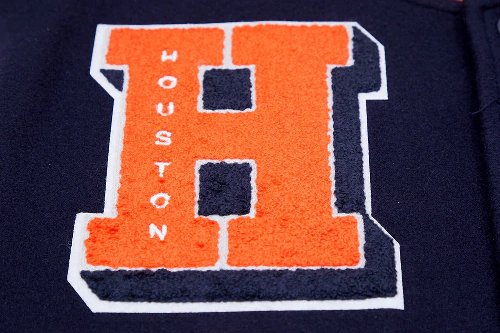 MLB HOUSTON ASTROS MASHUP MEN'S RIB WOOL VARSITY JACKET