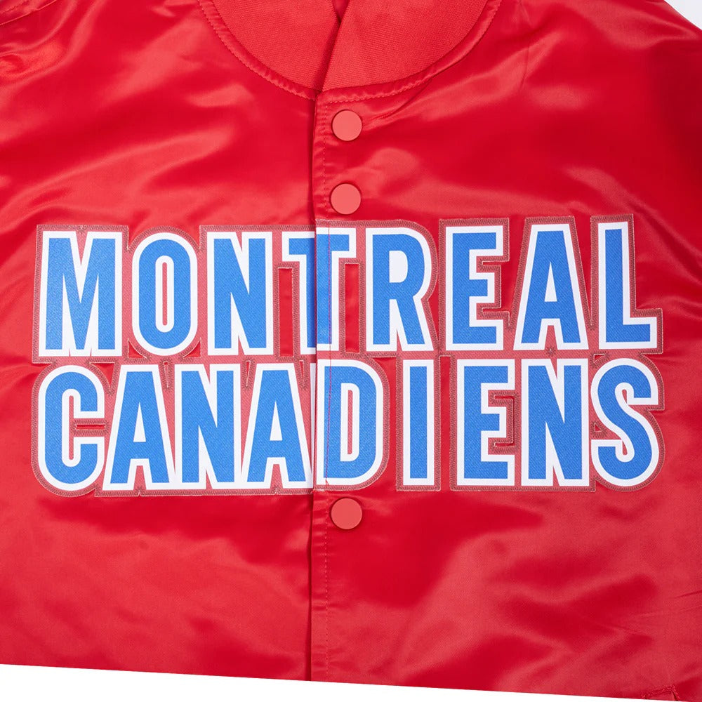 NHL MONTREAL CANADIENS CLASSIC SATIN JACKET