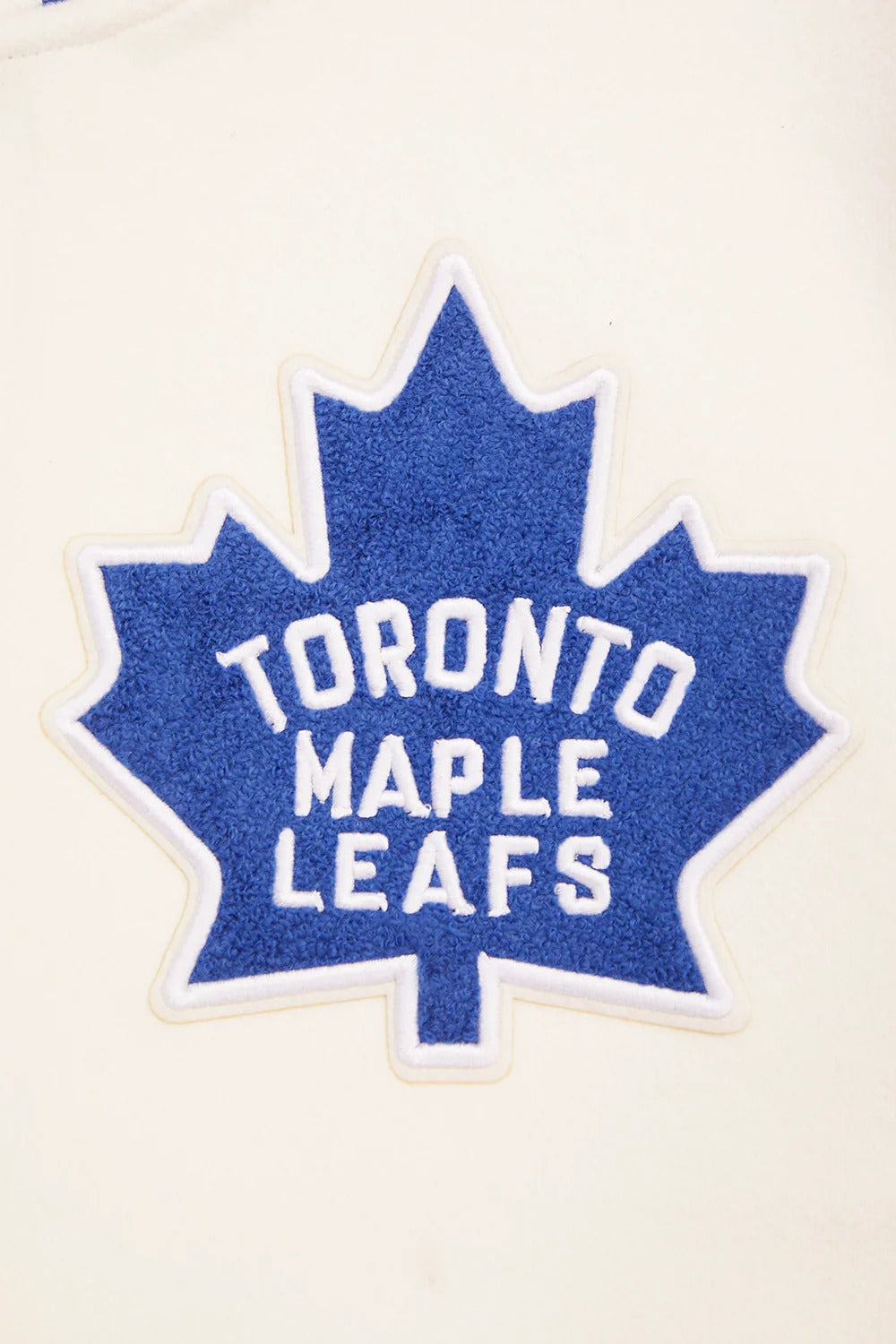 NHL TORONTO MAPLE LEAFS RETRO CLASSIC MEN'S RIB WOOL VARSITY JACKET