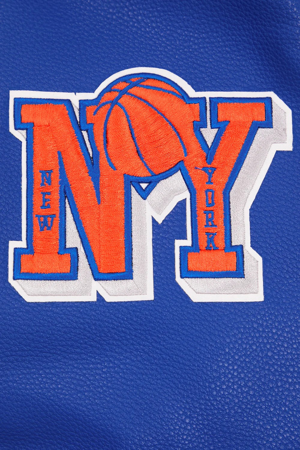 NBA NEW YORK KNICKS RETRO CLASSIC MEN'S RIB WOOL VARSITY JACKET