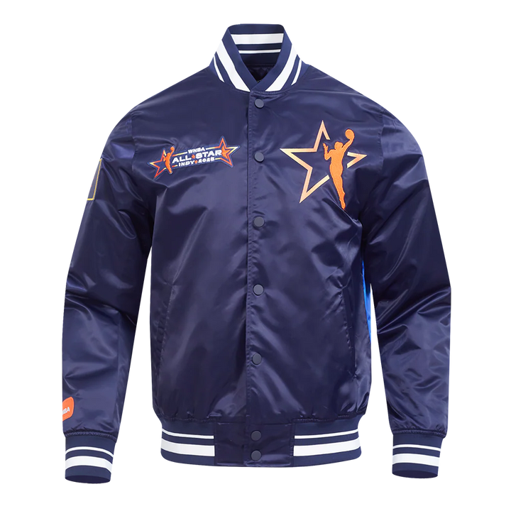 WNBA ALL STAR 2025 MEN'S SUBLIMATED SATIN JACKET