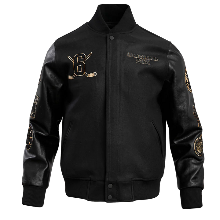 NHL ORIGINAL SIX WOOL VARSITY JACKET