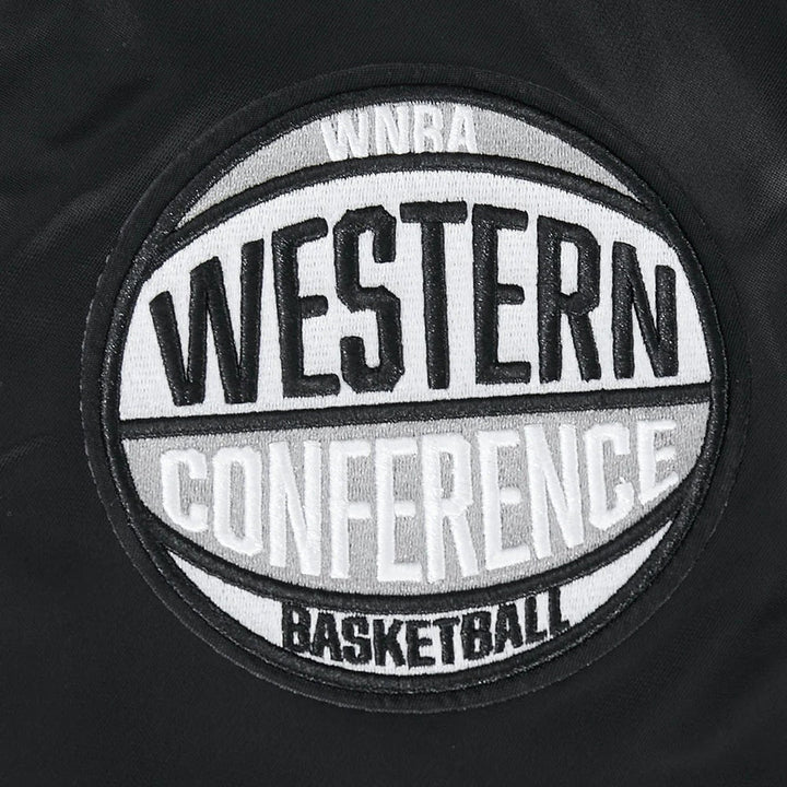 LAS VEGAS ACES WNBA FINALS 2025 PRO SATIN MEN'S RIB JACKET