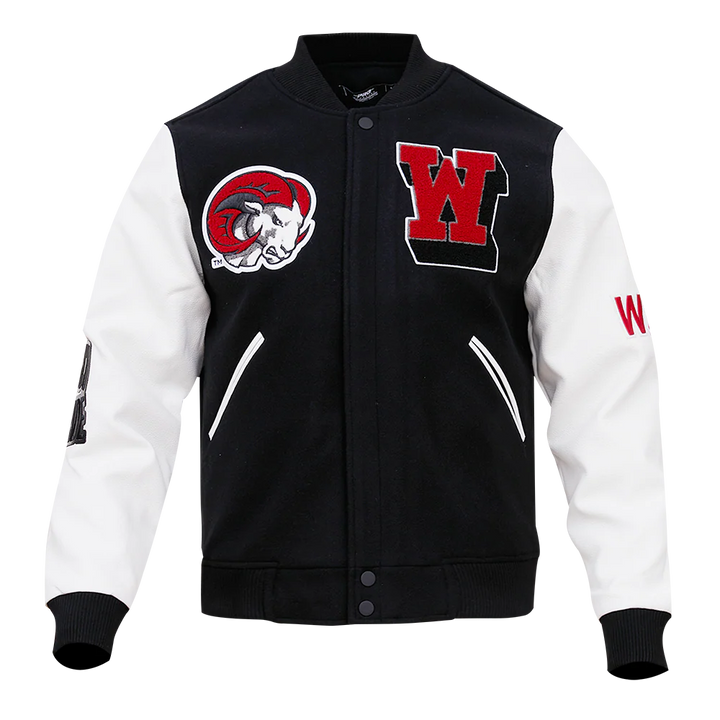 WINSTON SALEM STATE UNIVERSITY CLASSIC WOOL VARSITY JACKET