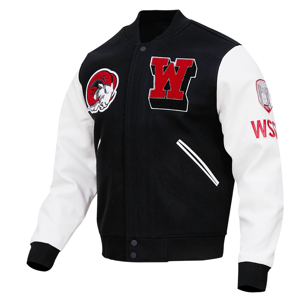 WINSTON SALEM STATE UNIVERSITY CLASSIC WOOL VARSITY JACKET