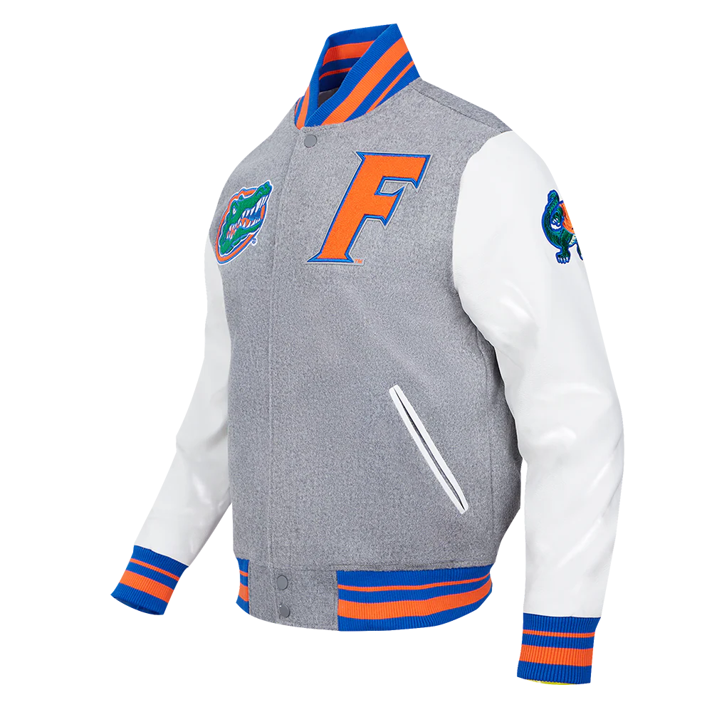 UNIVERSITY OF FLORIDA CLASSIC RIB WOOL VARSITY JACKET