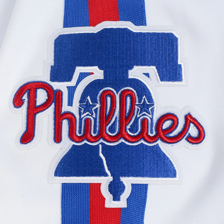 MLB PHILADELPHIA PHILLIES CURRENT LOGO PRO GAME DAY MEN'S DOUBLE KNIT JACKET