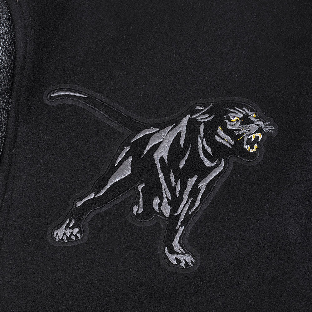 PRAIRIE VIEW A&M UNIVERSITY CLASSIC RIB WOOL VARSITY JACKET