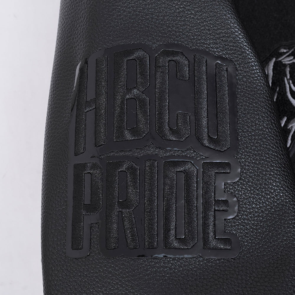 PRAIRIE VIEW A&M UNIVERSITY CLASSIC RIB WOOL VARSITY JACKET